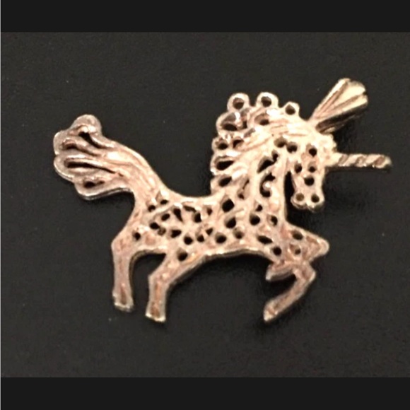 Jewelry - PANDORA Compatible Vintage Unicorn Pendant MARKED 925 STERLING SILVER